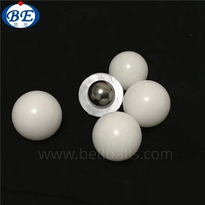 Quả bóng thép tráng nhựa